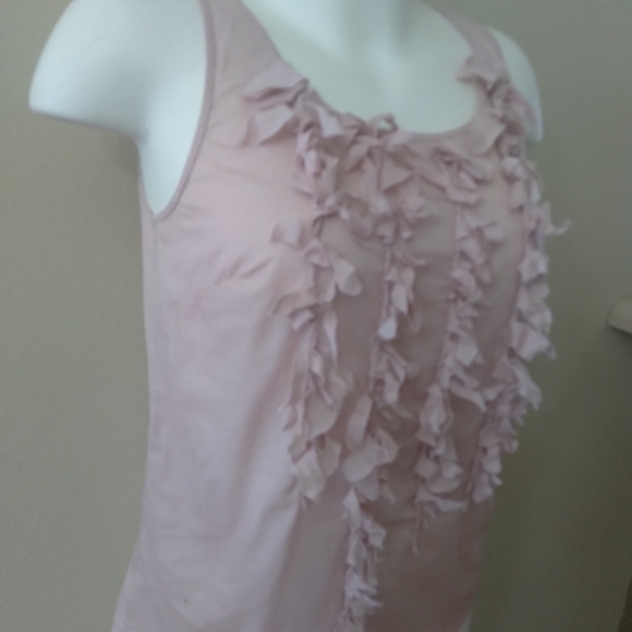 J Crew Ruffled top Size 2 - Picture 2 of 5